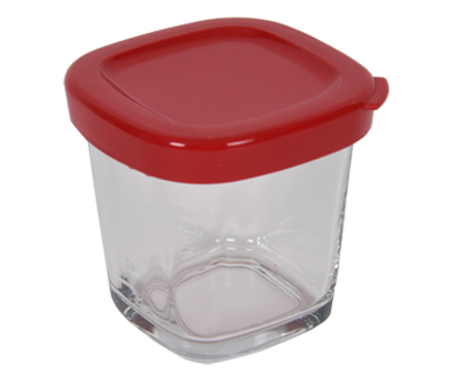 Verrine couvercle rouge SS-1530000652