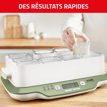 Seb Bac 1l pour yaourtière delices et multi delices - xf101001 : :  Cuisine et Maison