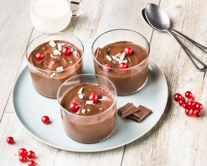Fondant au Chocolat Végétalien en Petits Pots - Recettes Desserts